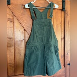 Patagonia Organic Cotton Overalls - Olive NWOT